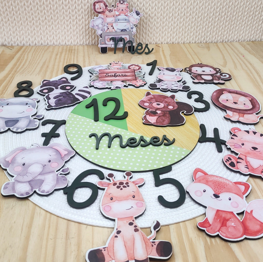 Placa de mesversario​: Existem novos estilos para inovar nas fotos do bebê?